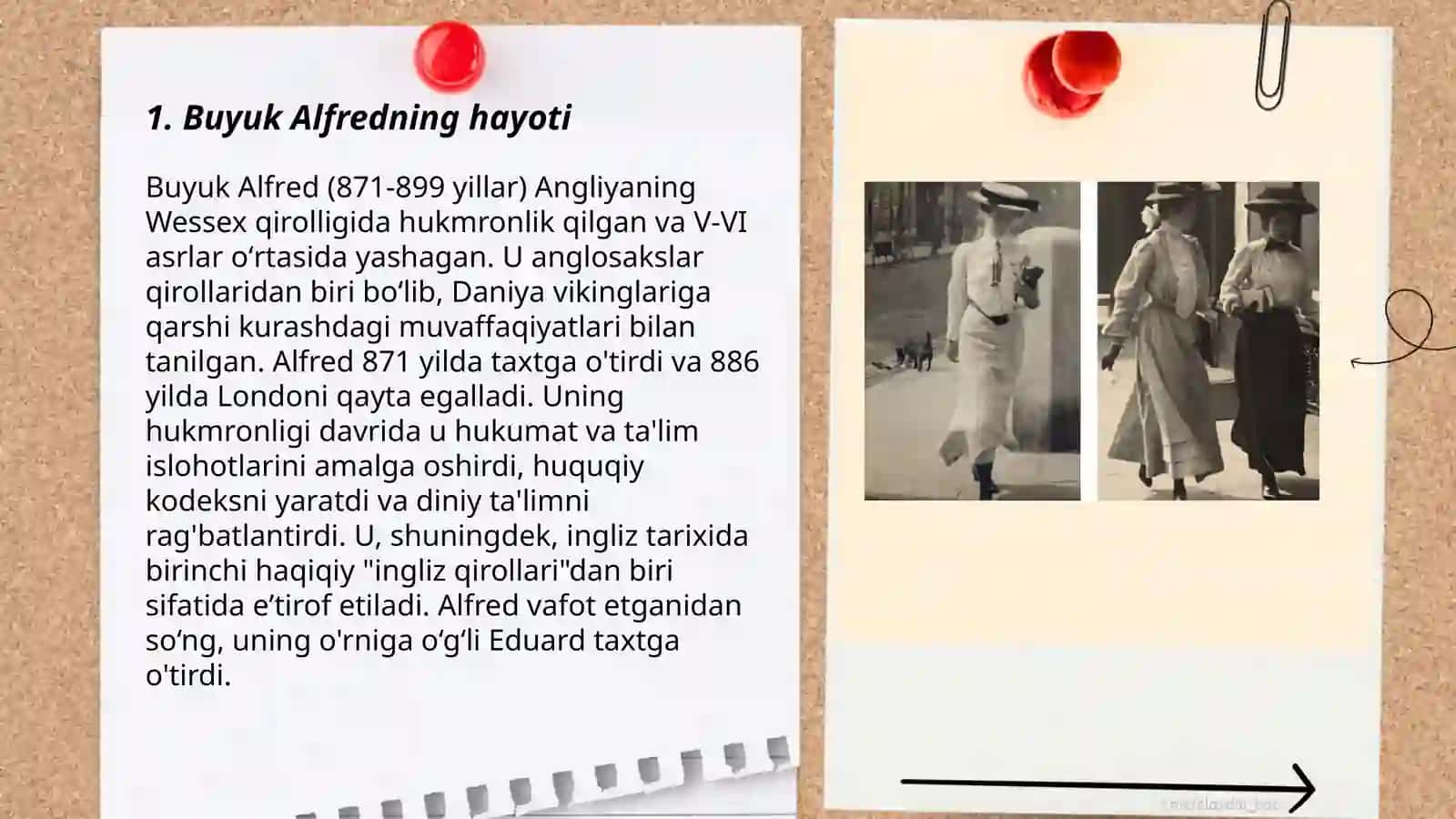 Buyuk Alfred davrida Angliya Ibrohimov Bahodir 3