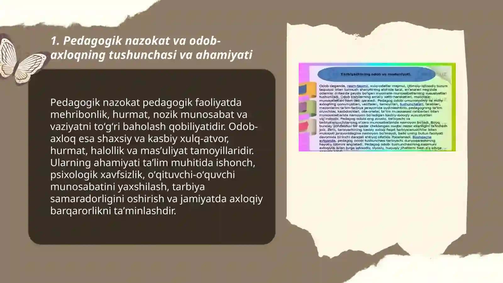 Pedagogik nazokat va odob-axloq 3