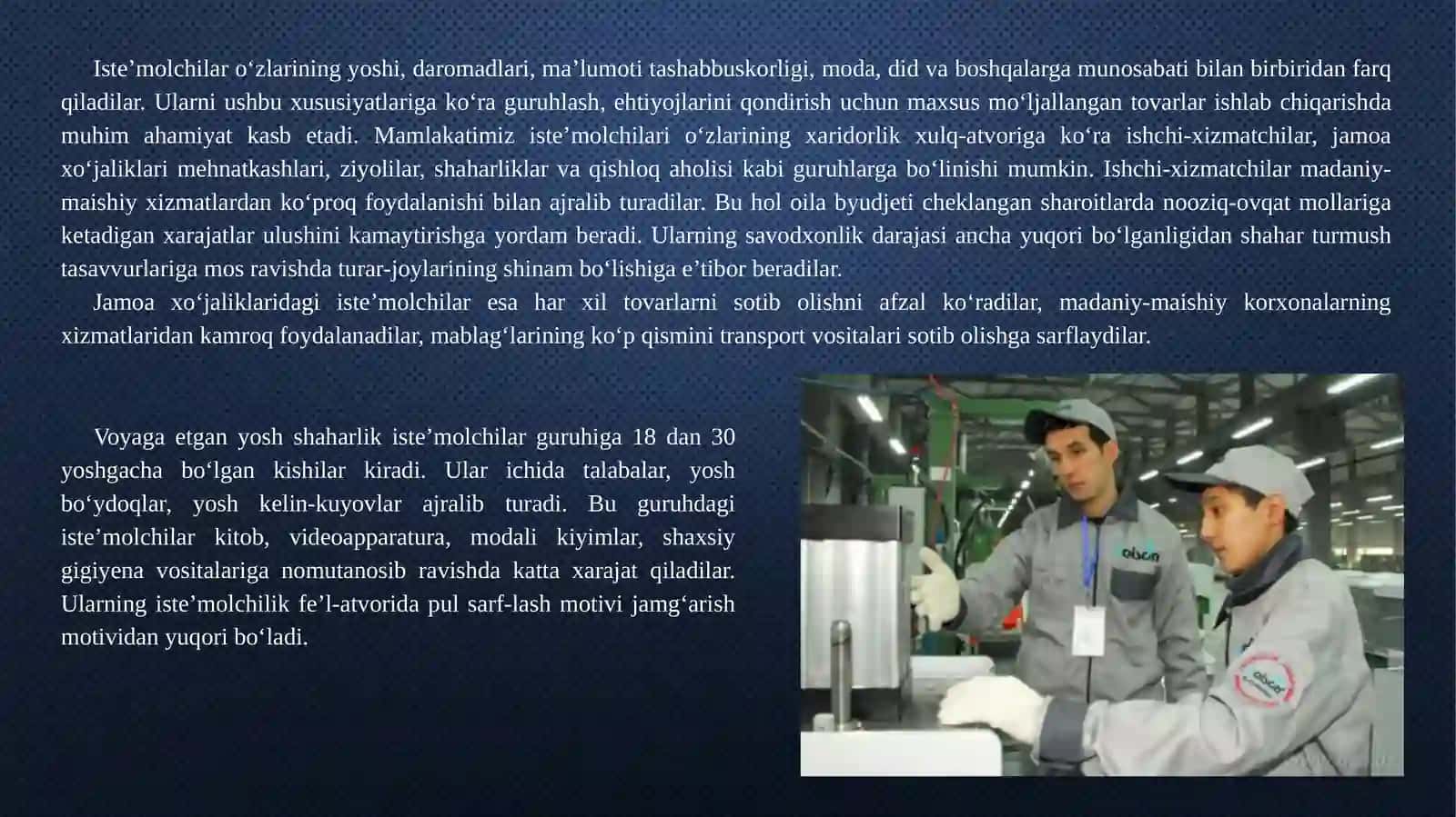 Xaridorning iste’molchilik xulq-atvorini o‘rganish 3