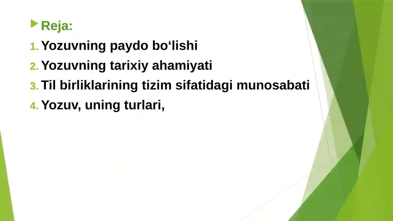 Yozuv madaniyat taraqqiyot mahsuli 3