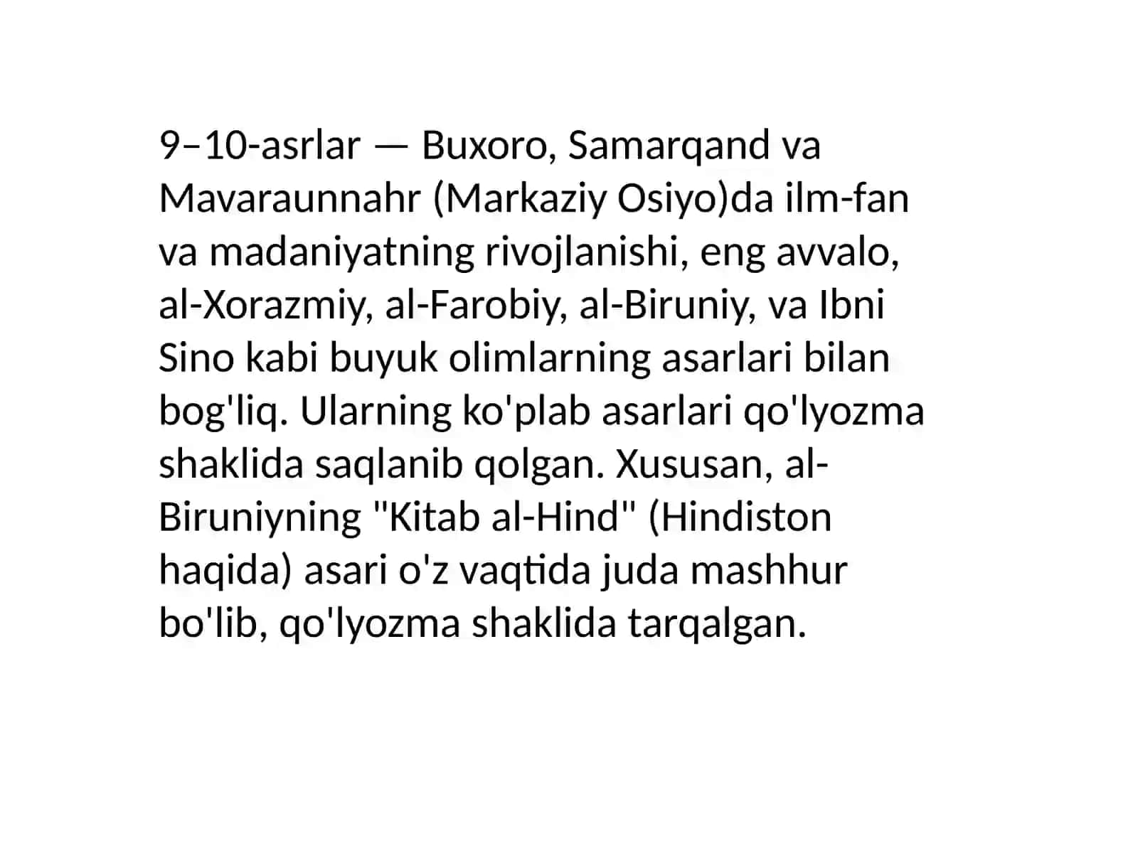 8–10-asrlar: Islomning kirib kelishi va ilk qo'lyozmalar 3