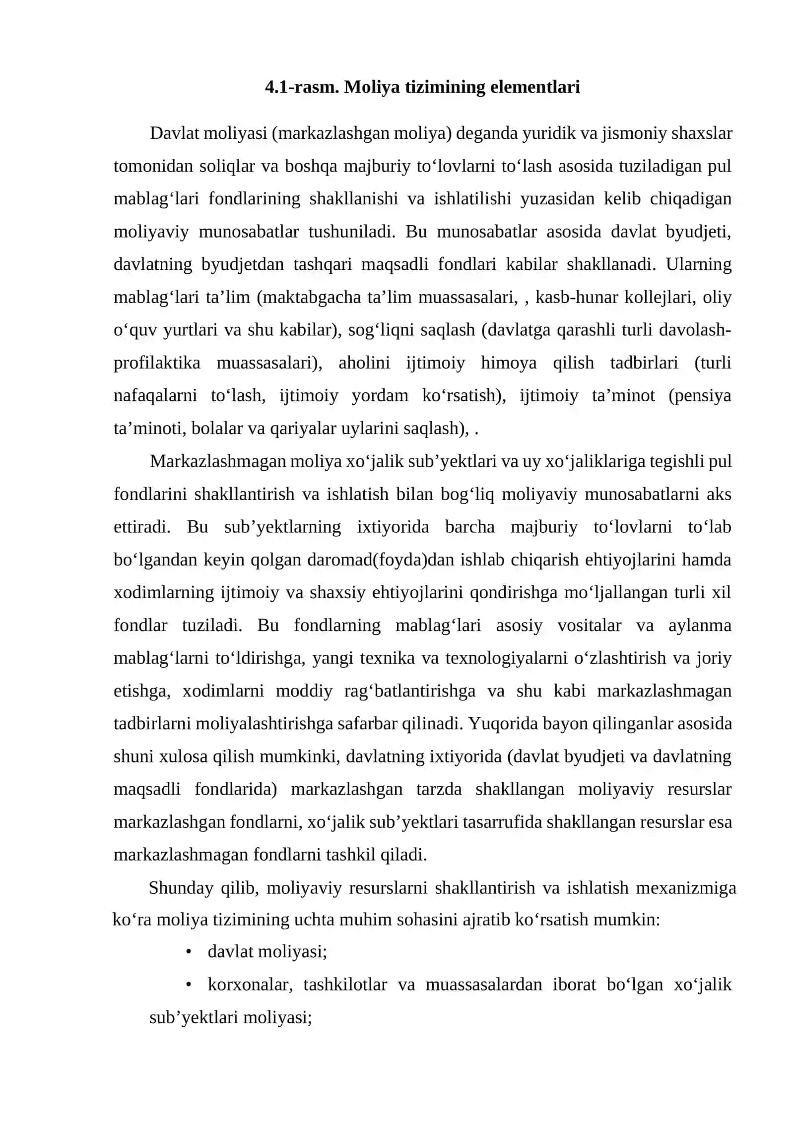 DAVLAT MOLIYASI TIZIMI 3
