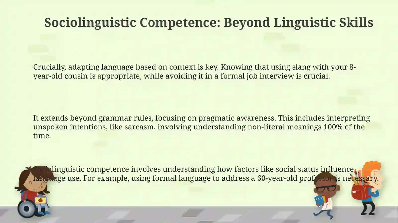 Sociolinguistics and Cultural Context in Language Learning 3