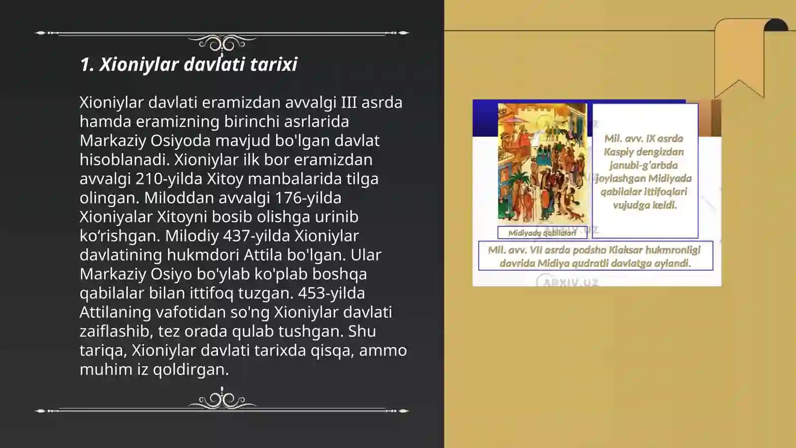 Xioniylar davlati 3