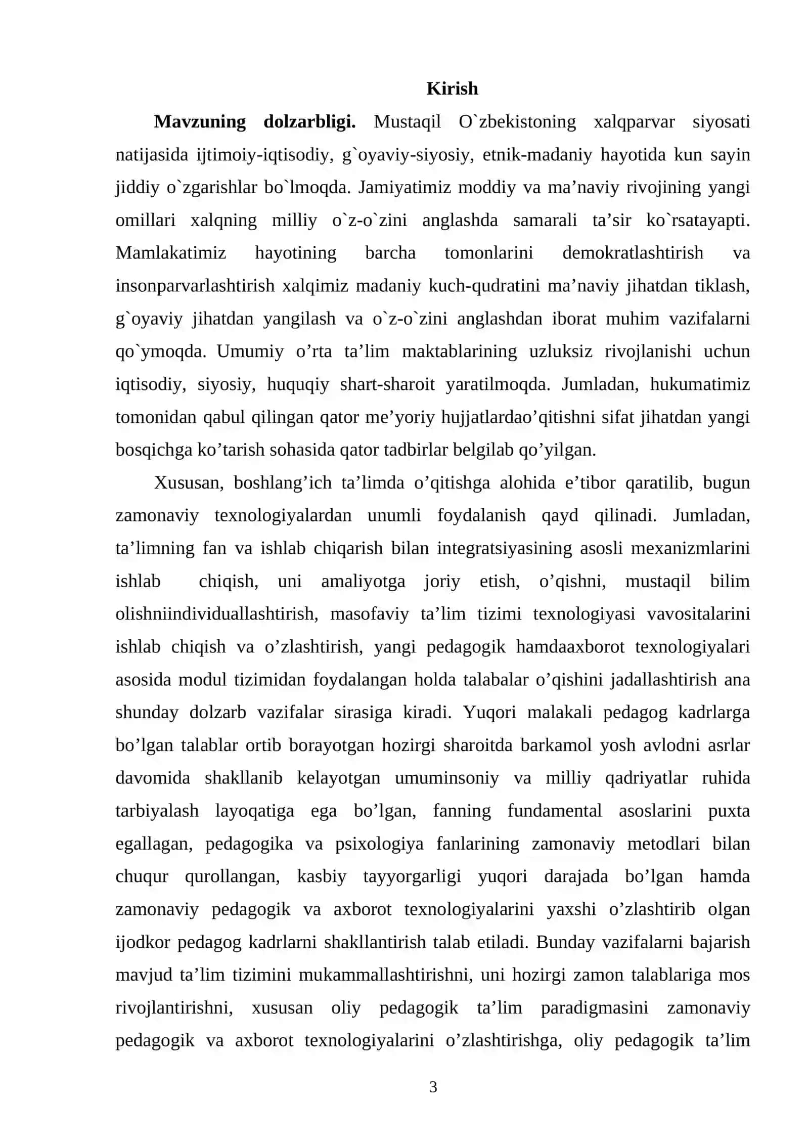 Tarbiya metodlari to’g’risida umumiy tushuncha va  ularni guruxlash 3