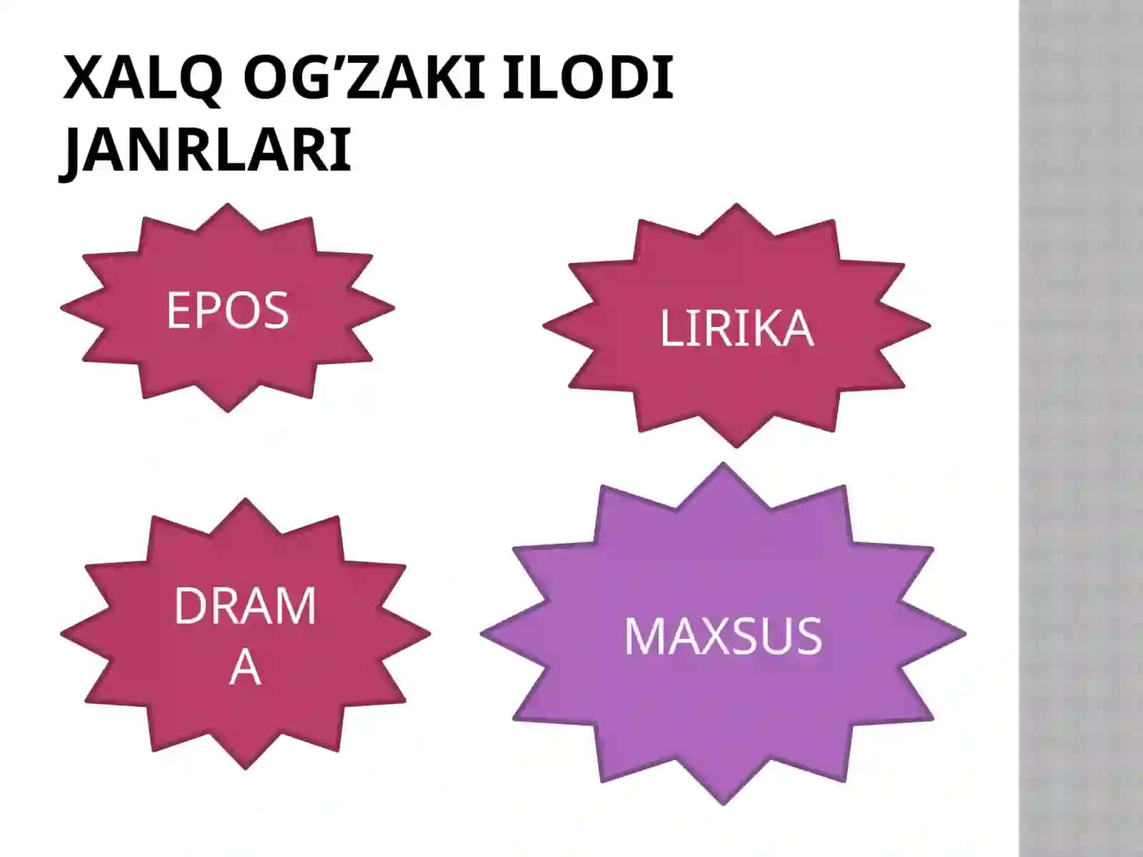 XALQ KITOBLARINING JANR XUSUSIYATLARI 3