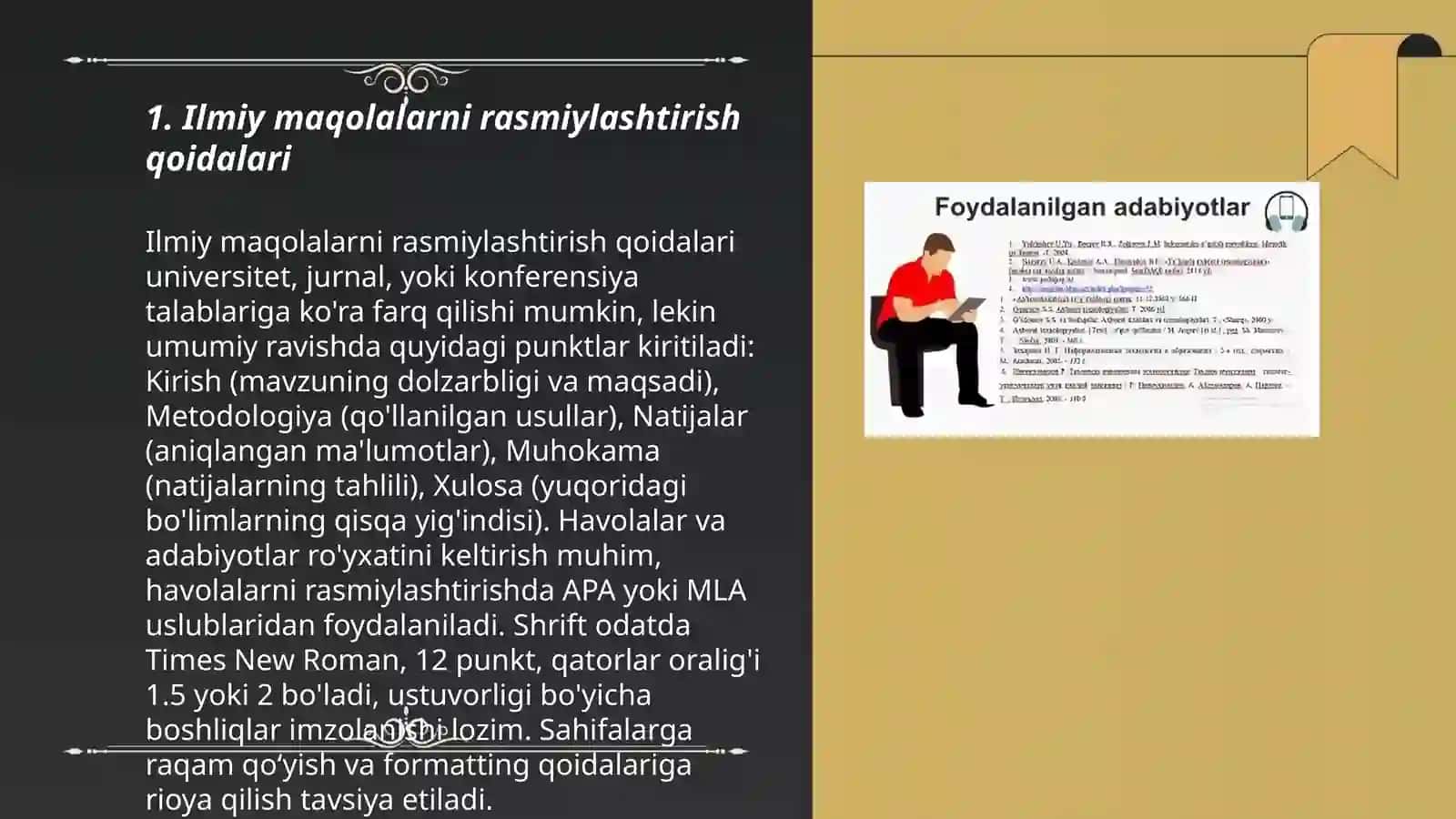 Ilmiy maqolalarni rasmiylashtirish qoidalari 3