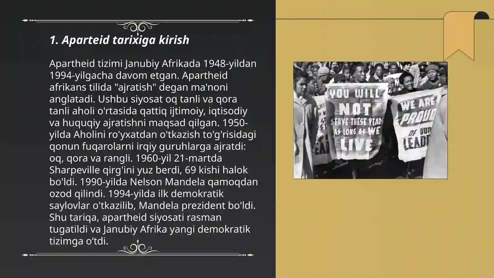 Aparteid tuzumiga qarshi kurash 3