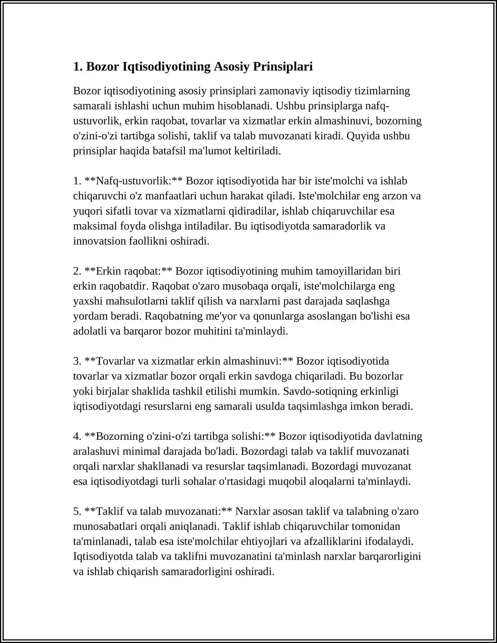 BOZOR IQTISODIYOTI 3