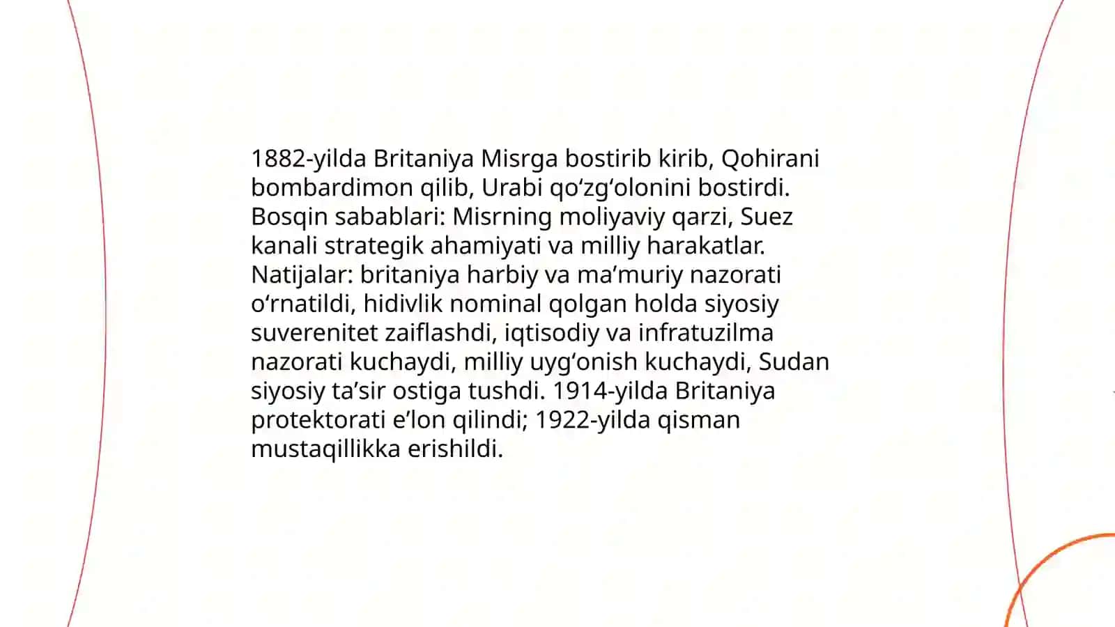 Misrda Britaniya bosqini va uning oqibatlari (1882) 3