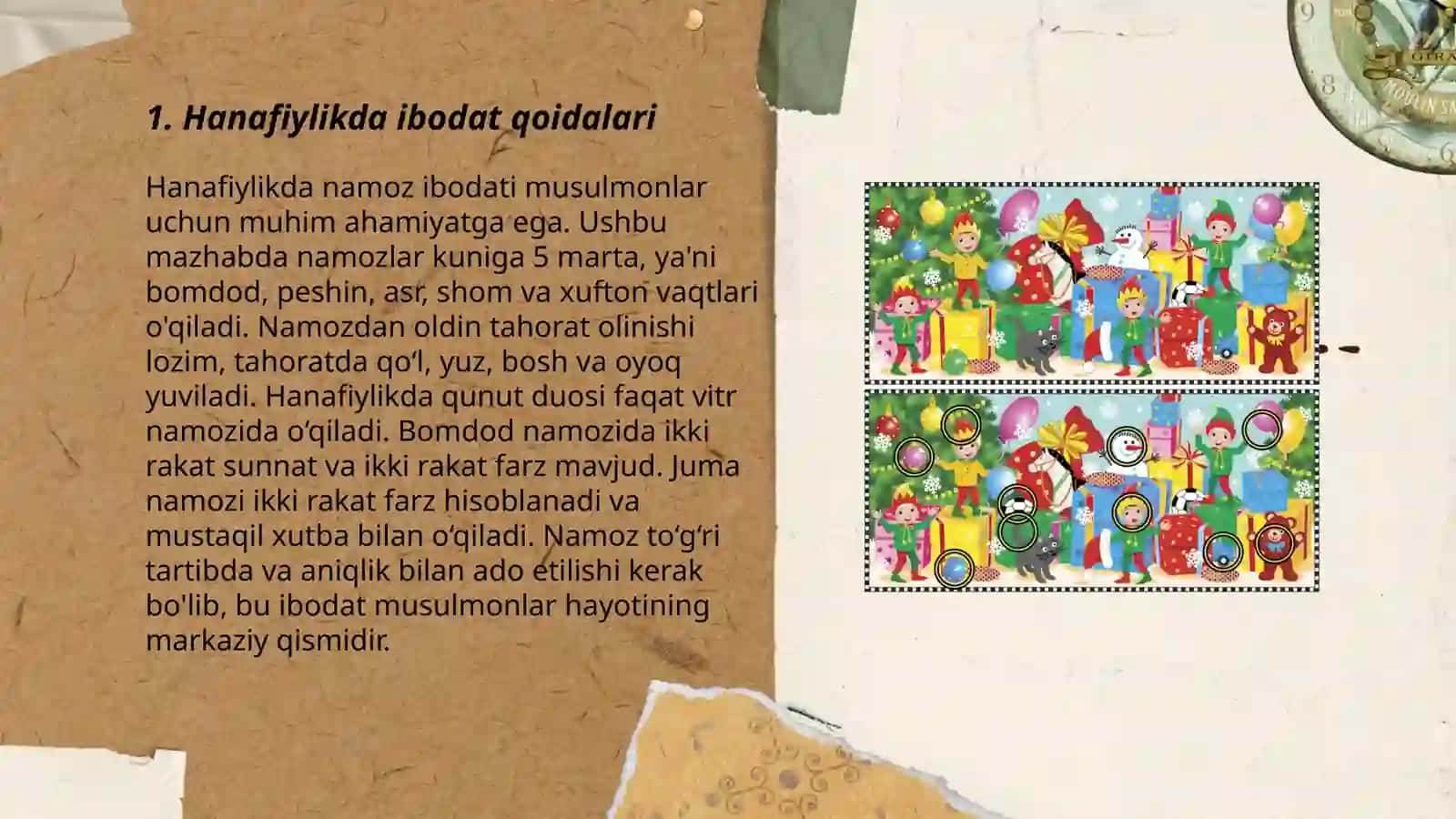 Hanafiylik va Xanbaiylik mazhabining õzaro farqlari 3