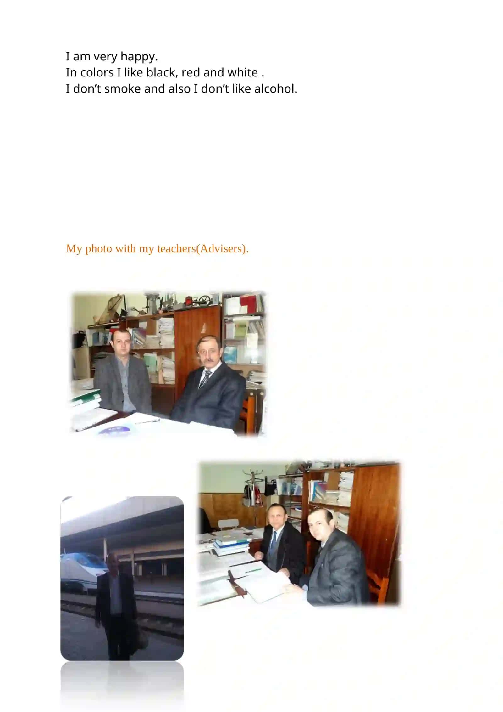 My English portfolio 3