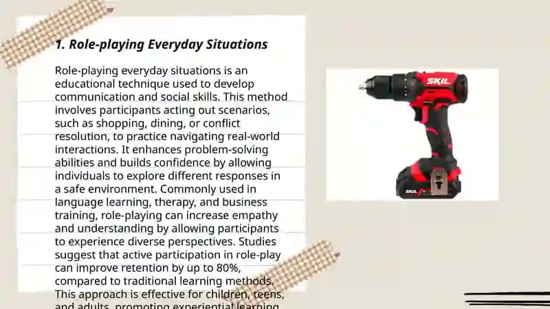 Role-playing Everyday Situations 3