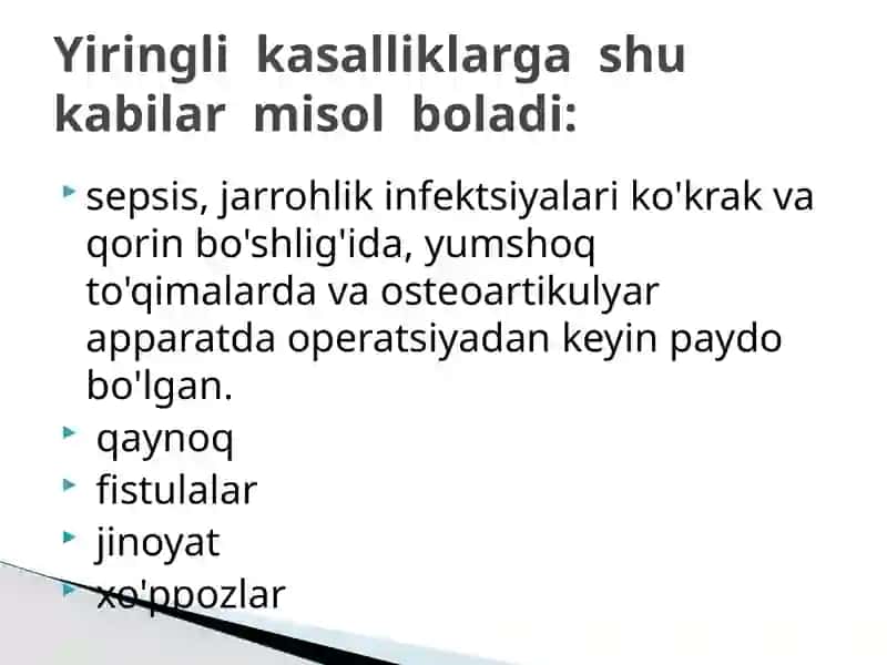Yiringlijarrohlik 3