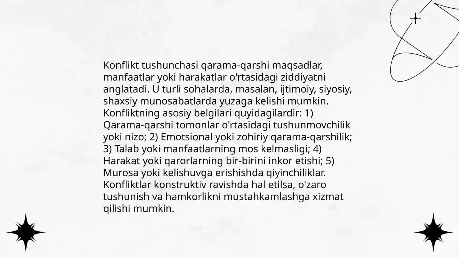 Konfliktning tuzulishi 3