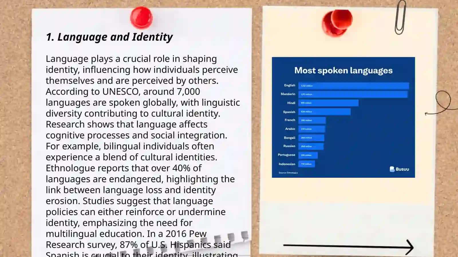 Cultural concepts in the languages being compared 3