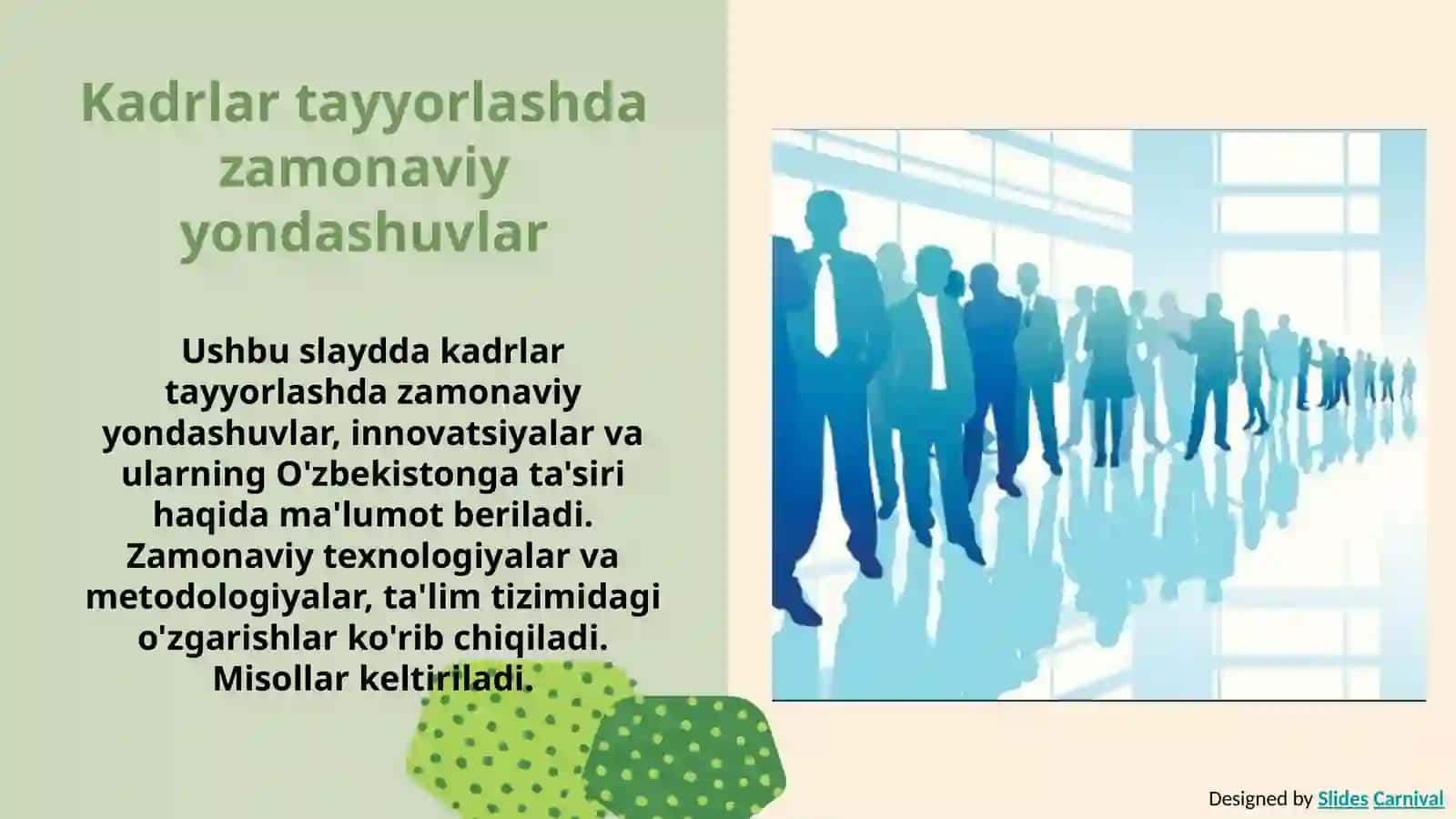 Ozbekiston Respublikasining Kadrlar tsyyorlash milliy modeli va mohiyati 3