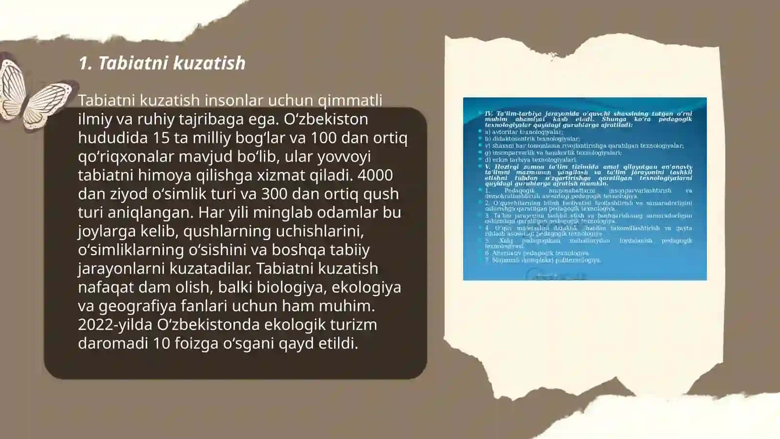 Tabiatni kuzatish 3