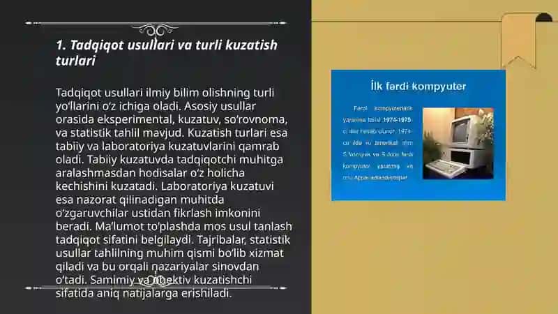 Statistik tadqiqotlarda tanlab kuzatishning qo’llanilishi 3