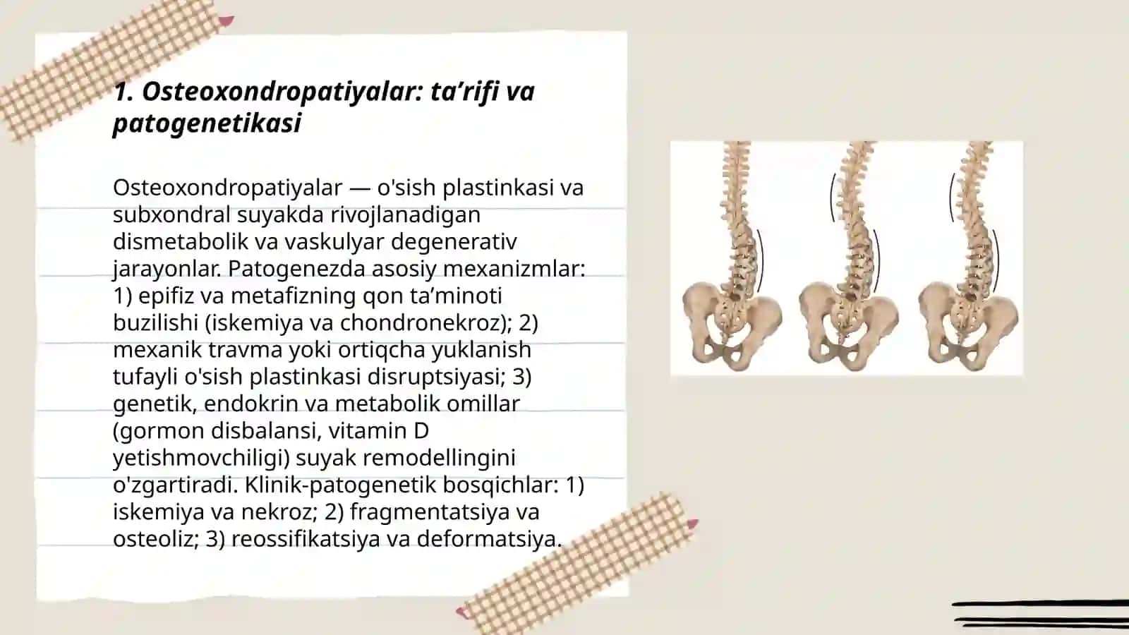 Osteoxondropatiyalar 3