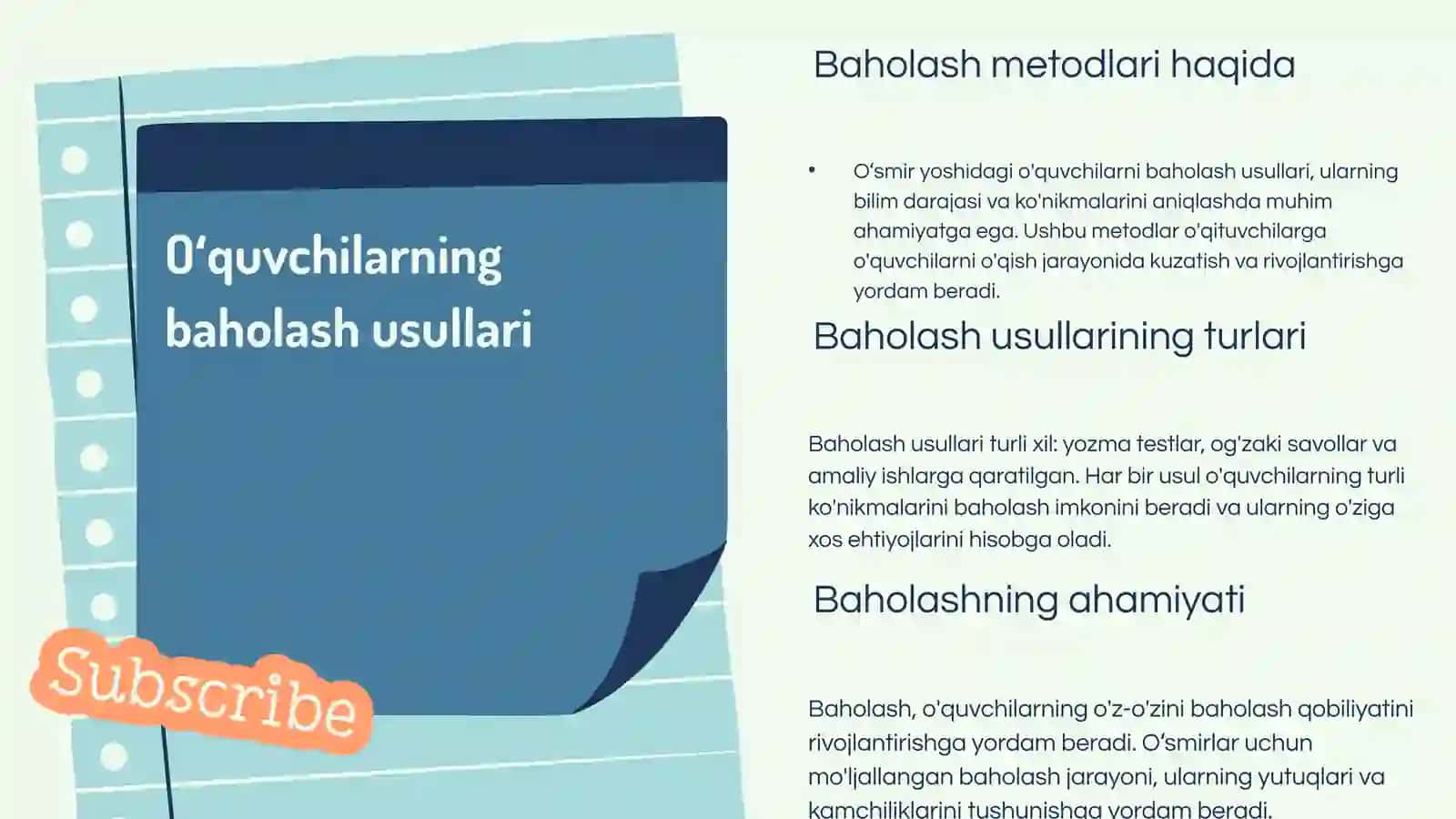 Oʻsmir yoshdagi oʻquvchilarni pedagogik tashxislash 3
