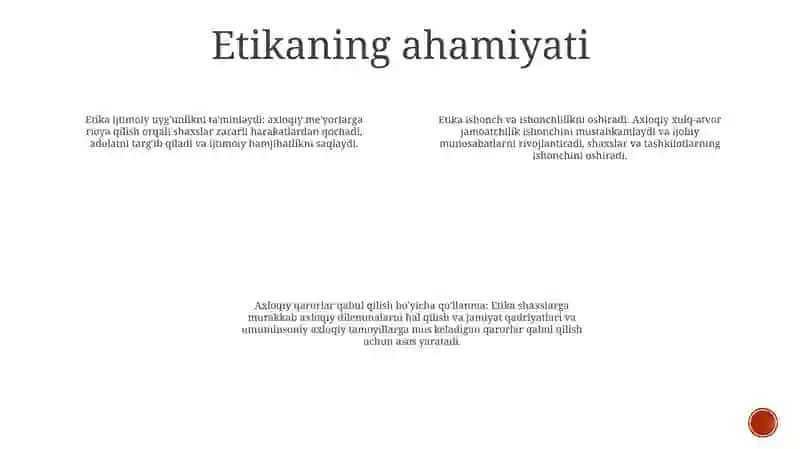 Etikaning Mohiyati Va Ahamiyati 3