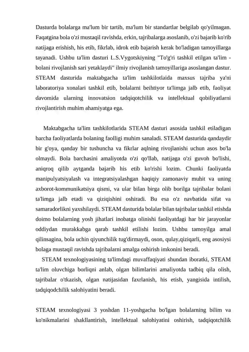 STEM va STEAMning rivojlanishi 3