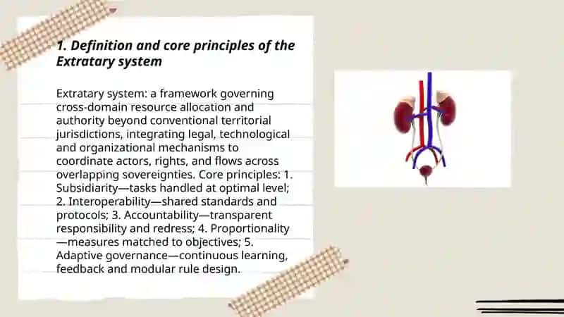 Extratary system 3