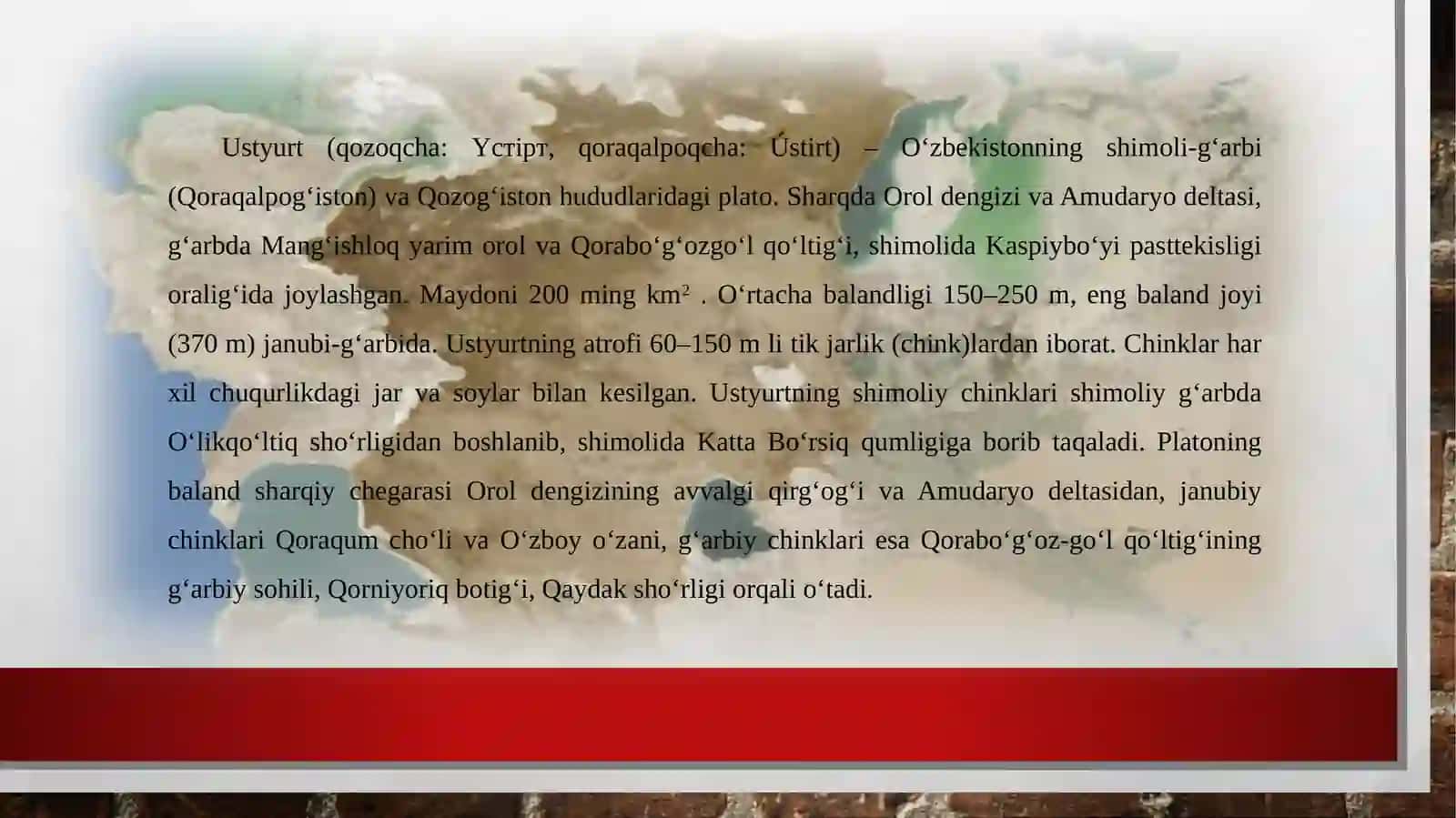 Ustyurtplatosi hayvonot dunyosi 3