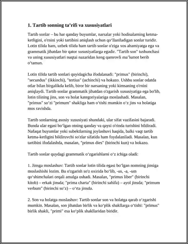 LOTIN TILI FANIDAN:TARTIB SON 3