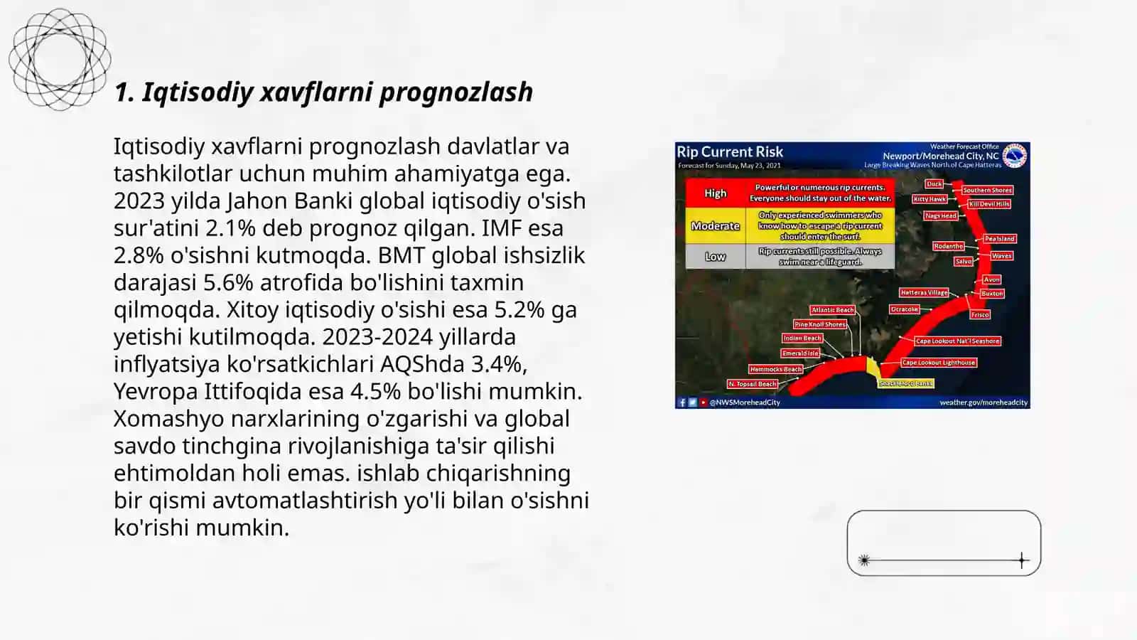 Risklarni prognozlash 3