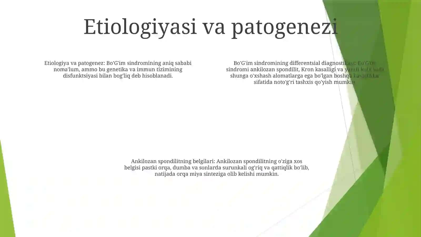 Bo‘G‘Im Sindromining Differensial Diagnostikasi 3