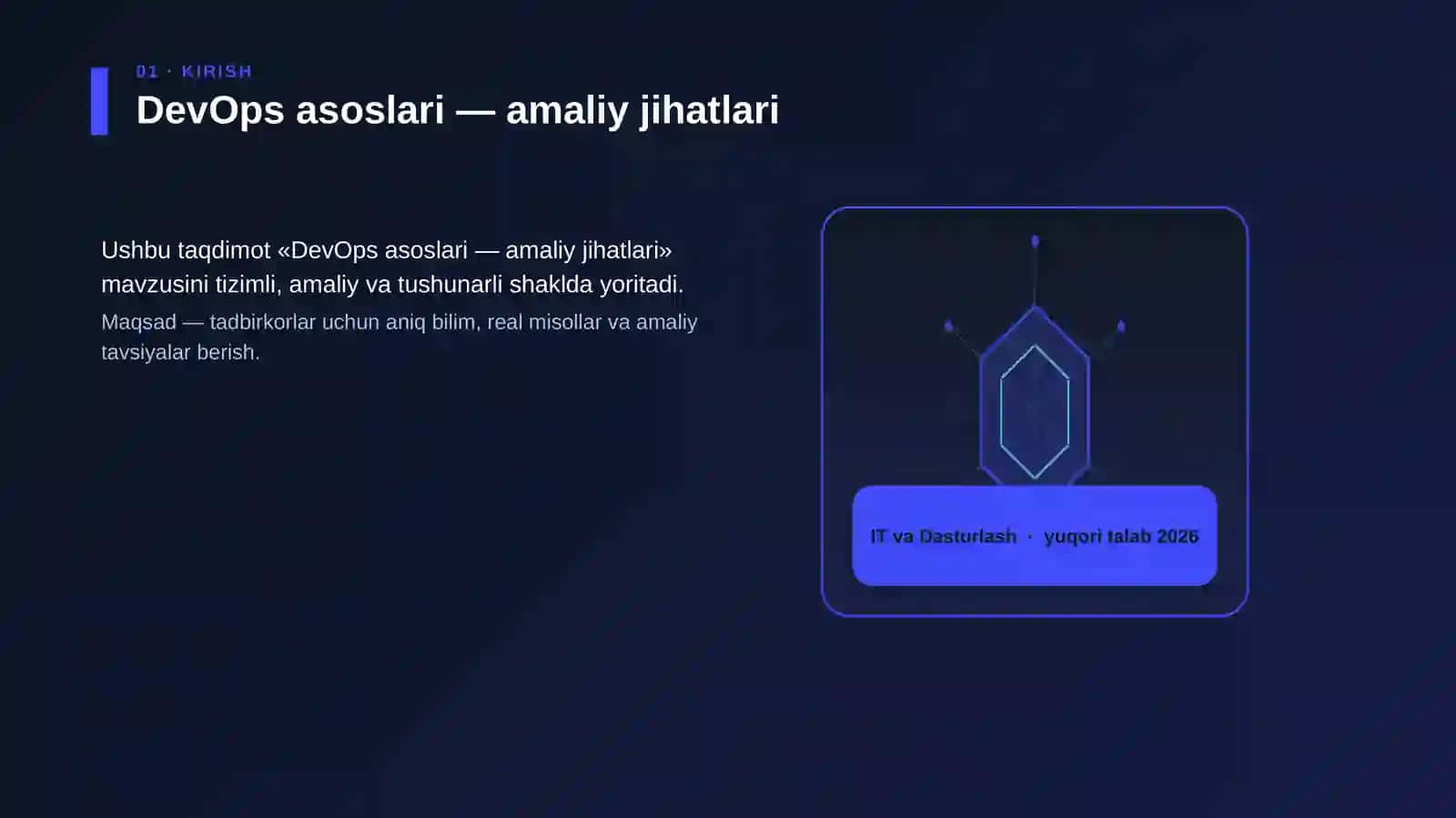 DevOps asoslari — amaliy jihatlari 3