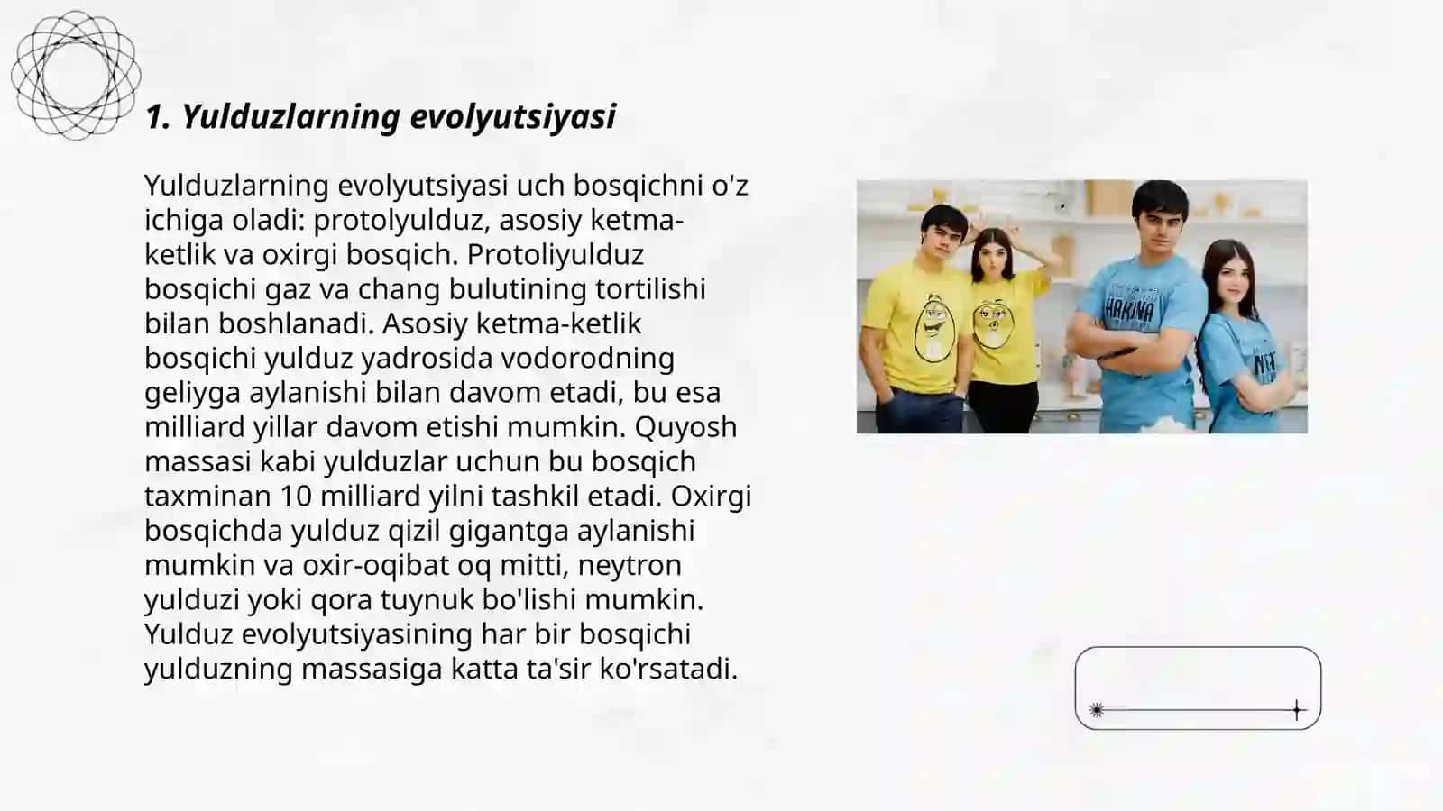 Yulduzlar va koinot 3