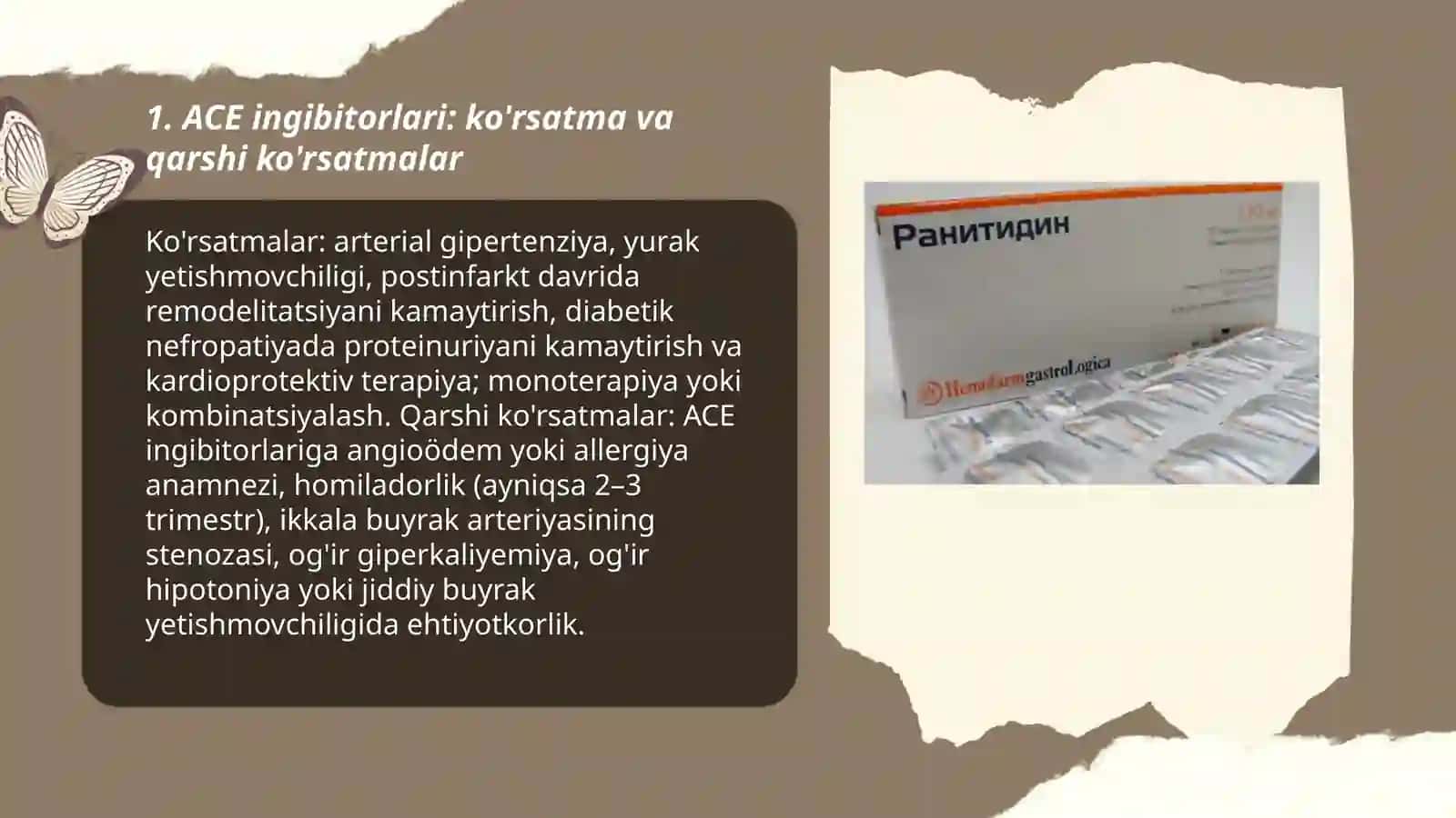 Gipotenziv dori vositalari koʻrsatma va qarshi koʻrsatmalar 3