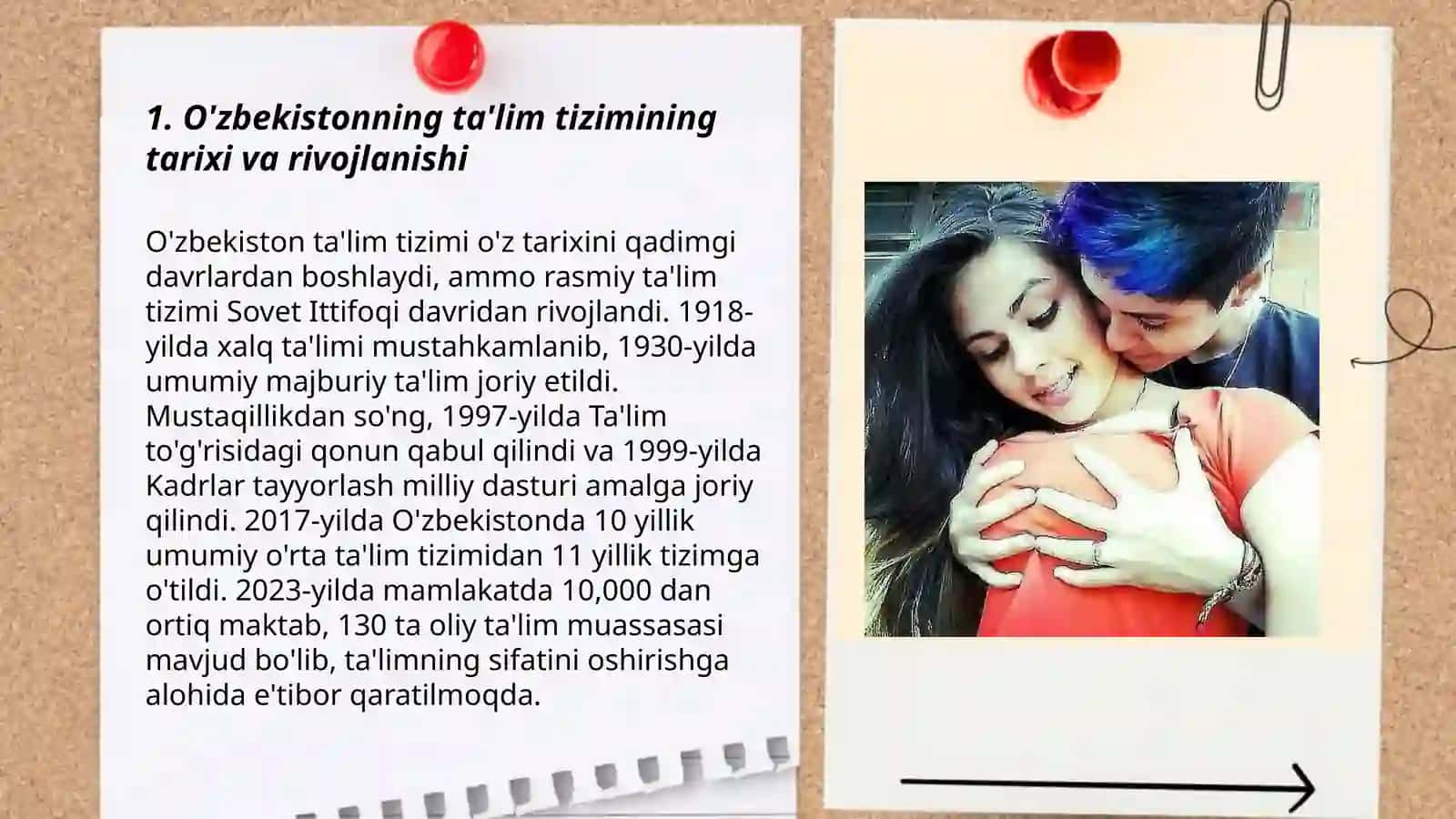 O'zbekistonning ta'lim tizimining tarixi va rivojlanishi 3