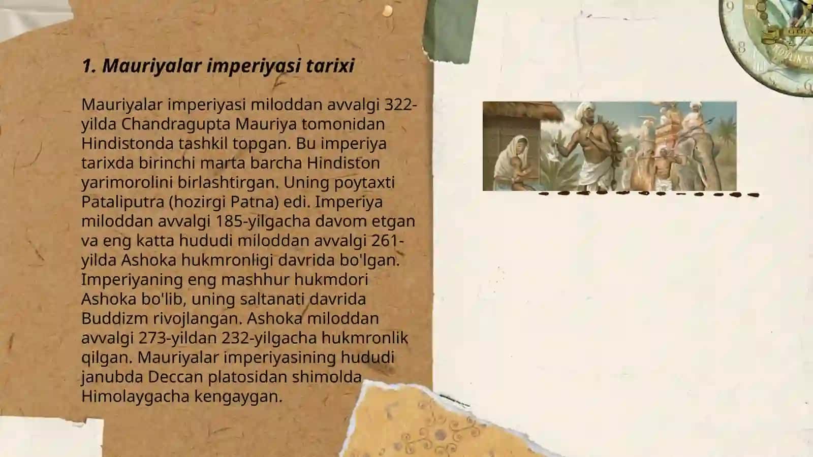 Mauriyalar va Guptalar davlati 3