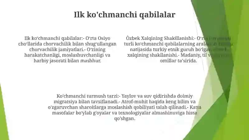 Òzbek Xalqining Shakillanishi 3
