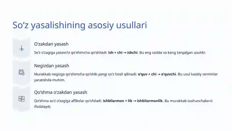 Soʻz yasalishida semantik oʻzgarishlar 3