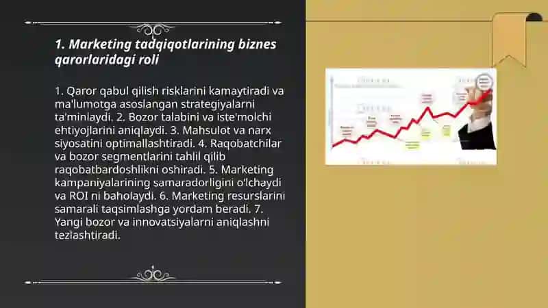 Biznesda marketing tadqiqotlaridan foydalanish 3