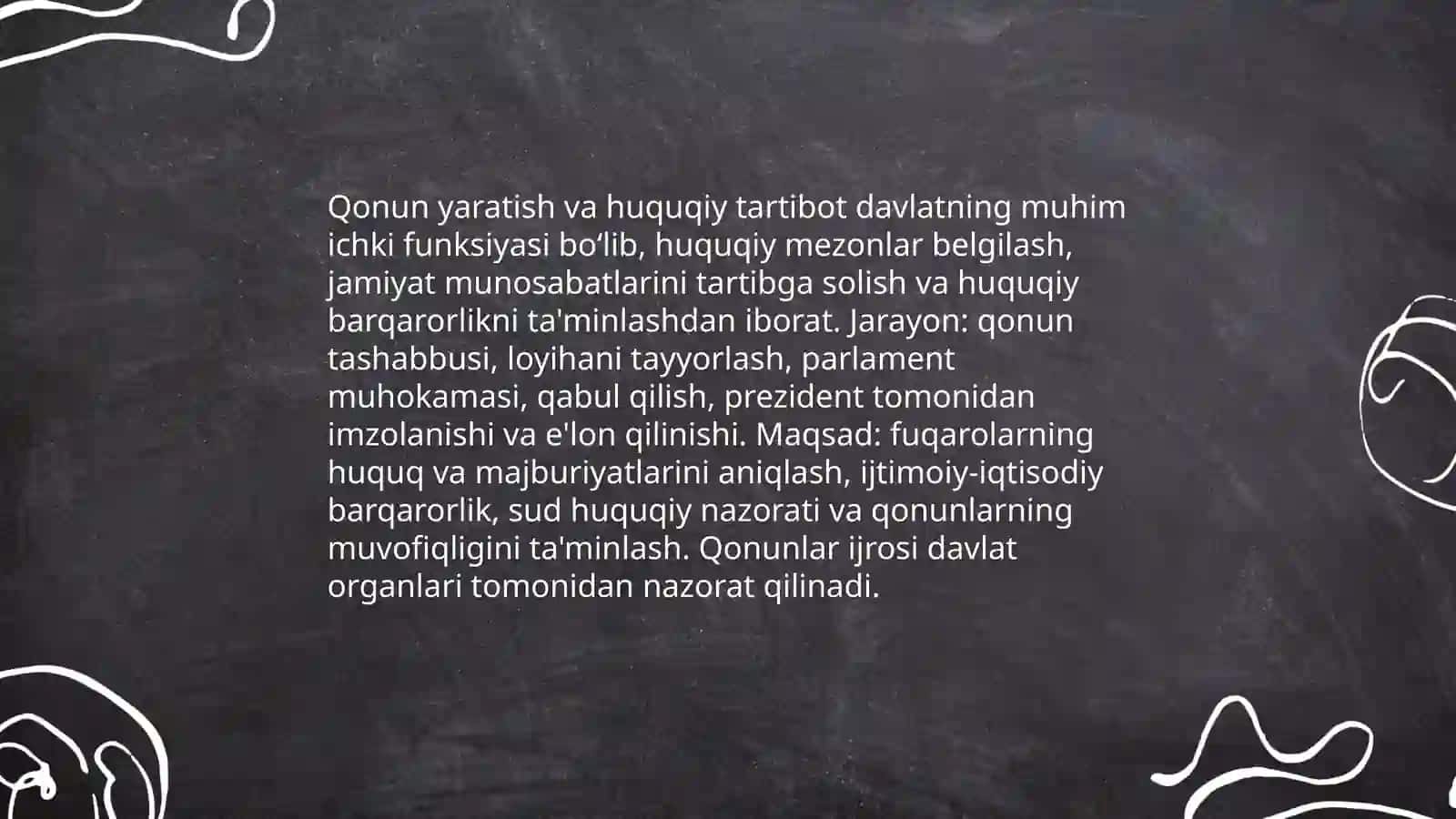 Davlatning ichki funksiyalari 3