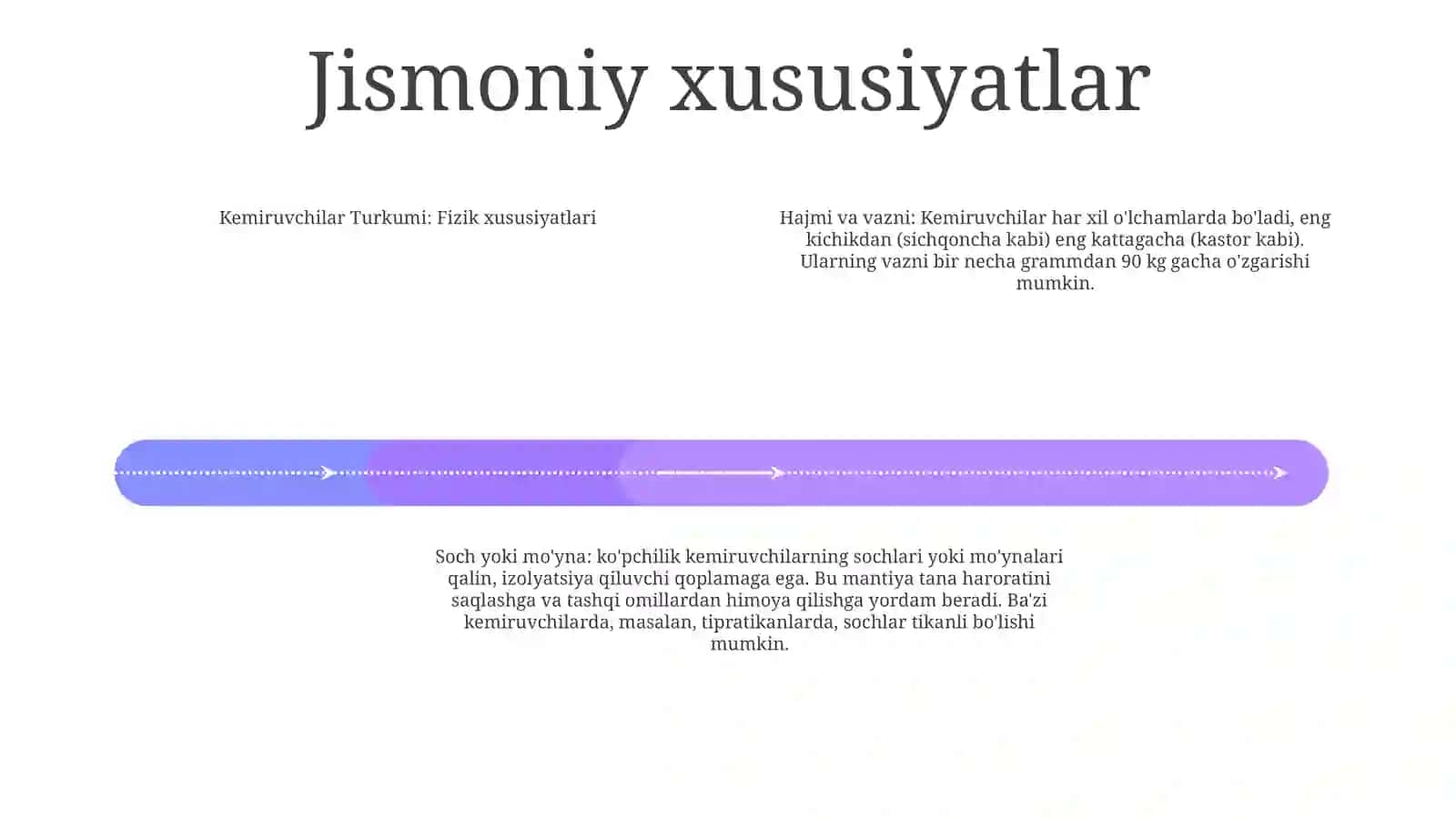 Kemiruvchilar Turkumi 3