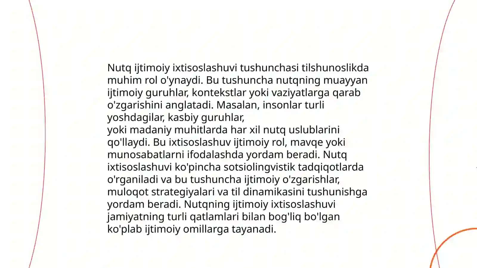 Nutqning ijtimoiy ixtisoslashuvida me’yor tushunchasi 3