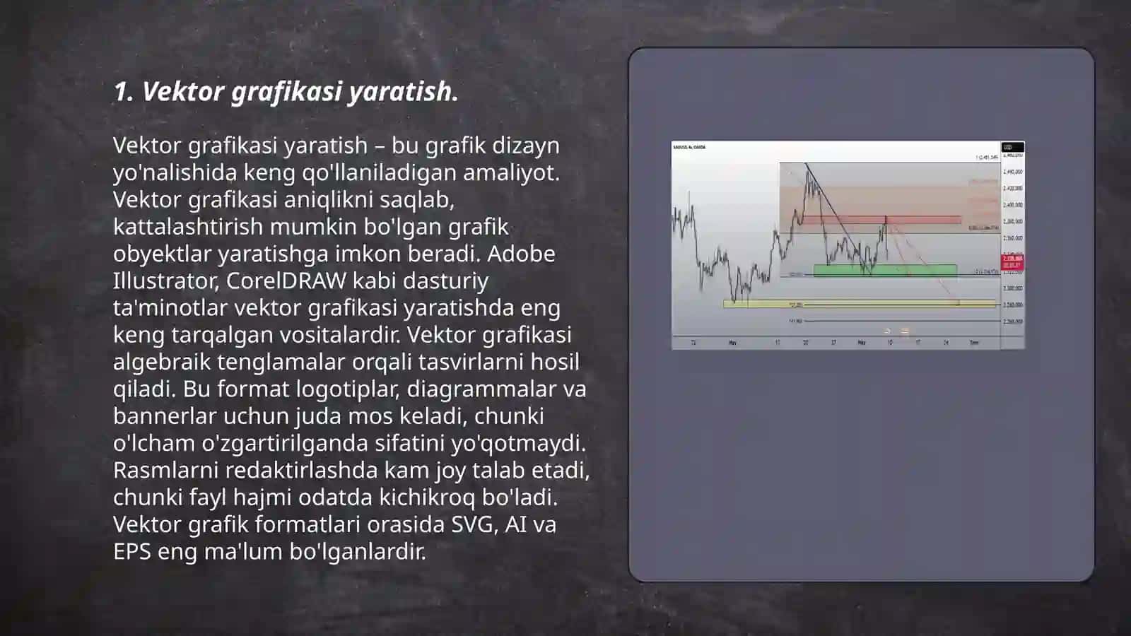 Mapleda grafik paketlarni imkoniyatlari 3