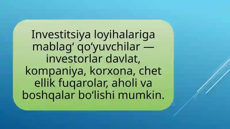 Davlatning investitsiya siyosati 3
