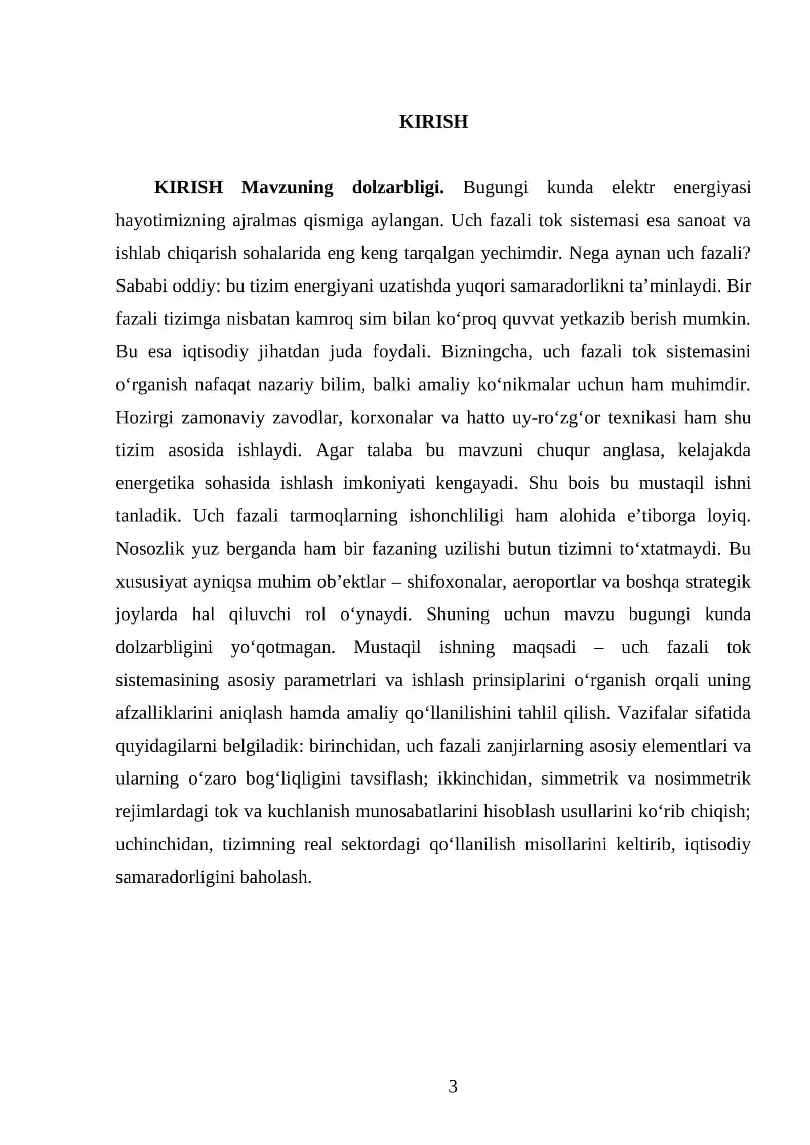 Uch fazali tok sistemasi 3