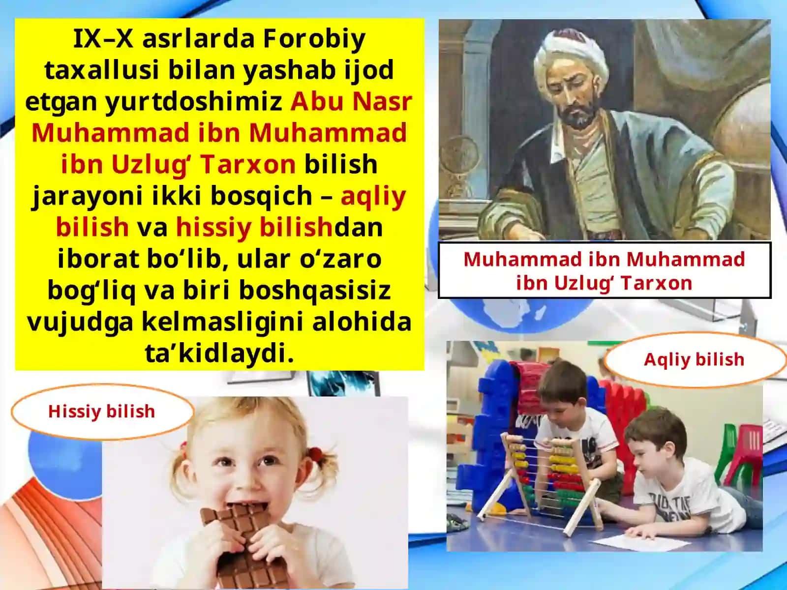 Axborot tushunchasi va bilish haqida 3