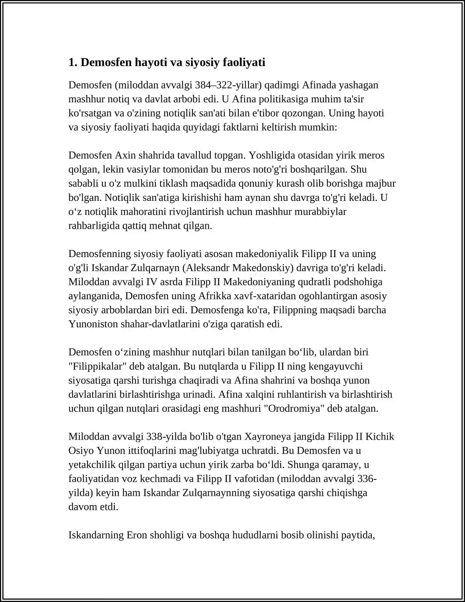 DEMOSFEN NOTIQLIK FAOLIYATI HAQIDA 3
