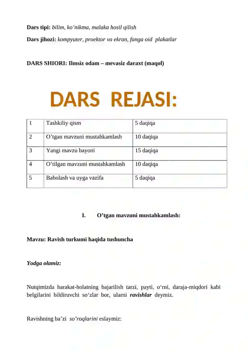 RAVISHNING MA’NO GURUHLARI (TURLARI) 3