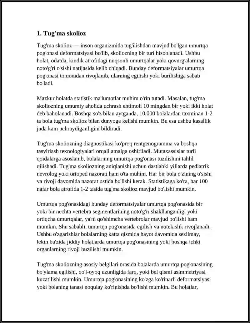 SKILETNING RIVOJLANISH ANOMALIYALARI 3